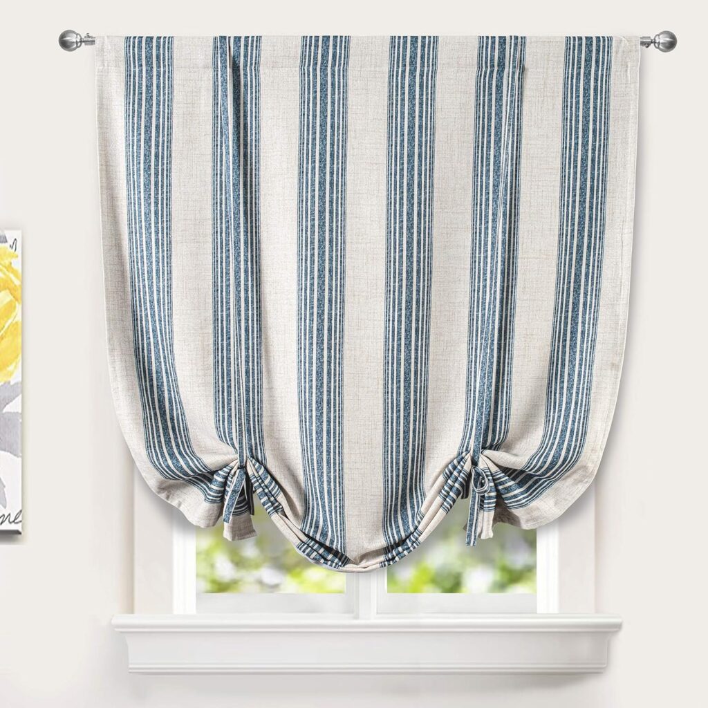 Curtain with Vertical Stripes