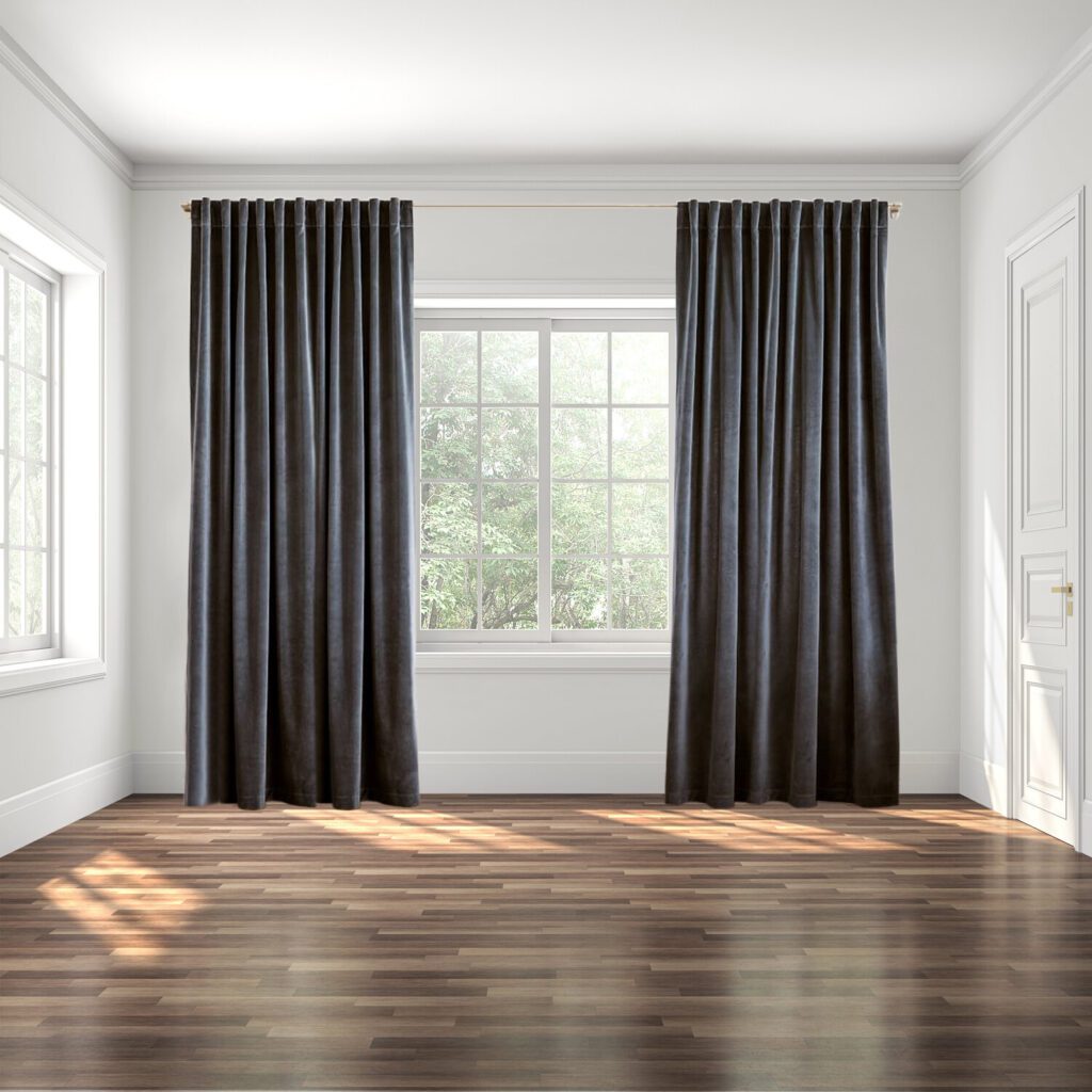 High Curtains for small space