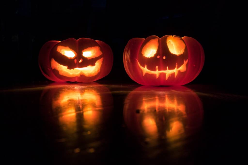 Candlelit Ambiance Halloween Curtains