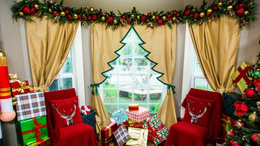 Christmas DIY Curtains