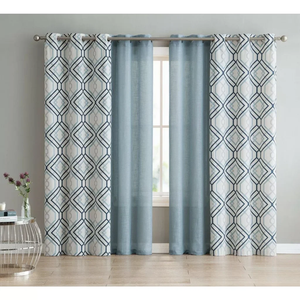 Color Cordinated Curtains