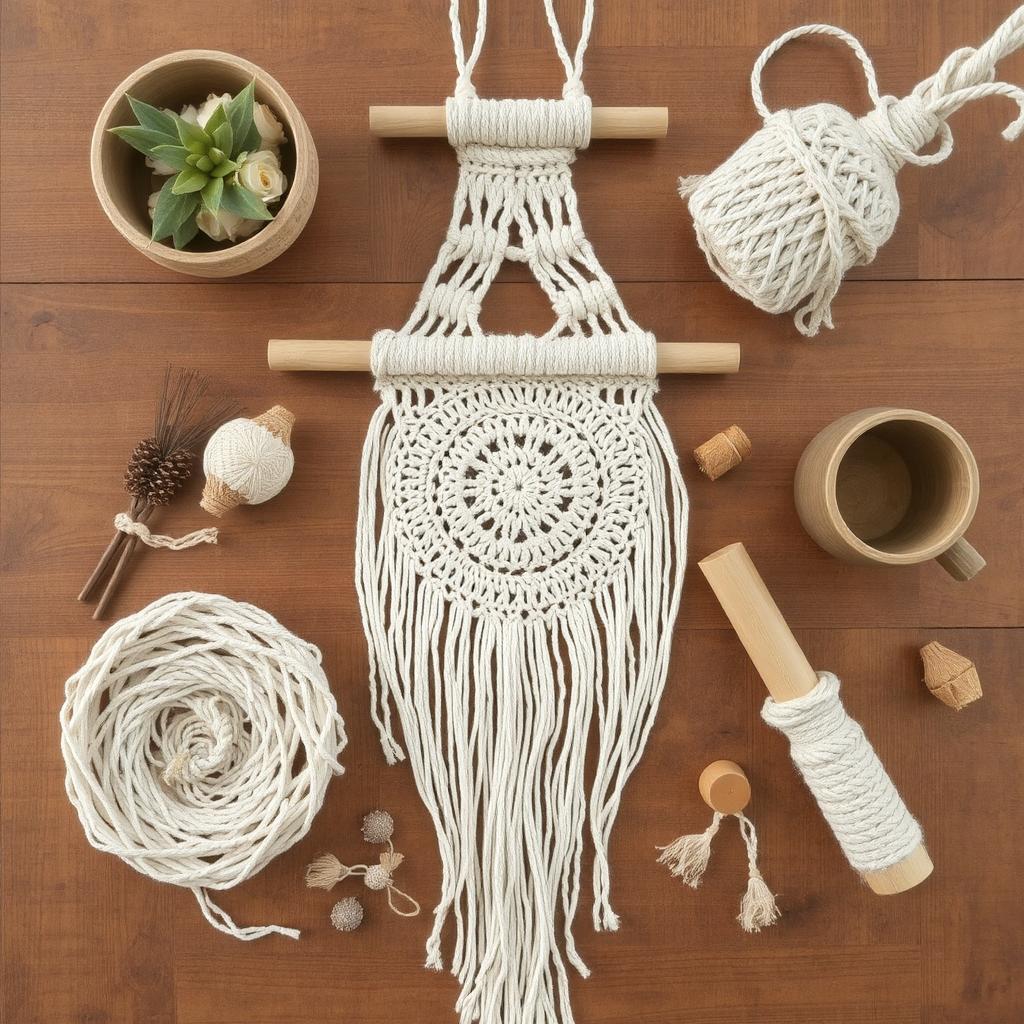 How to Make Your Own Macrame Hangings for a Boho Vibe