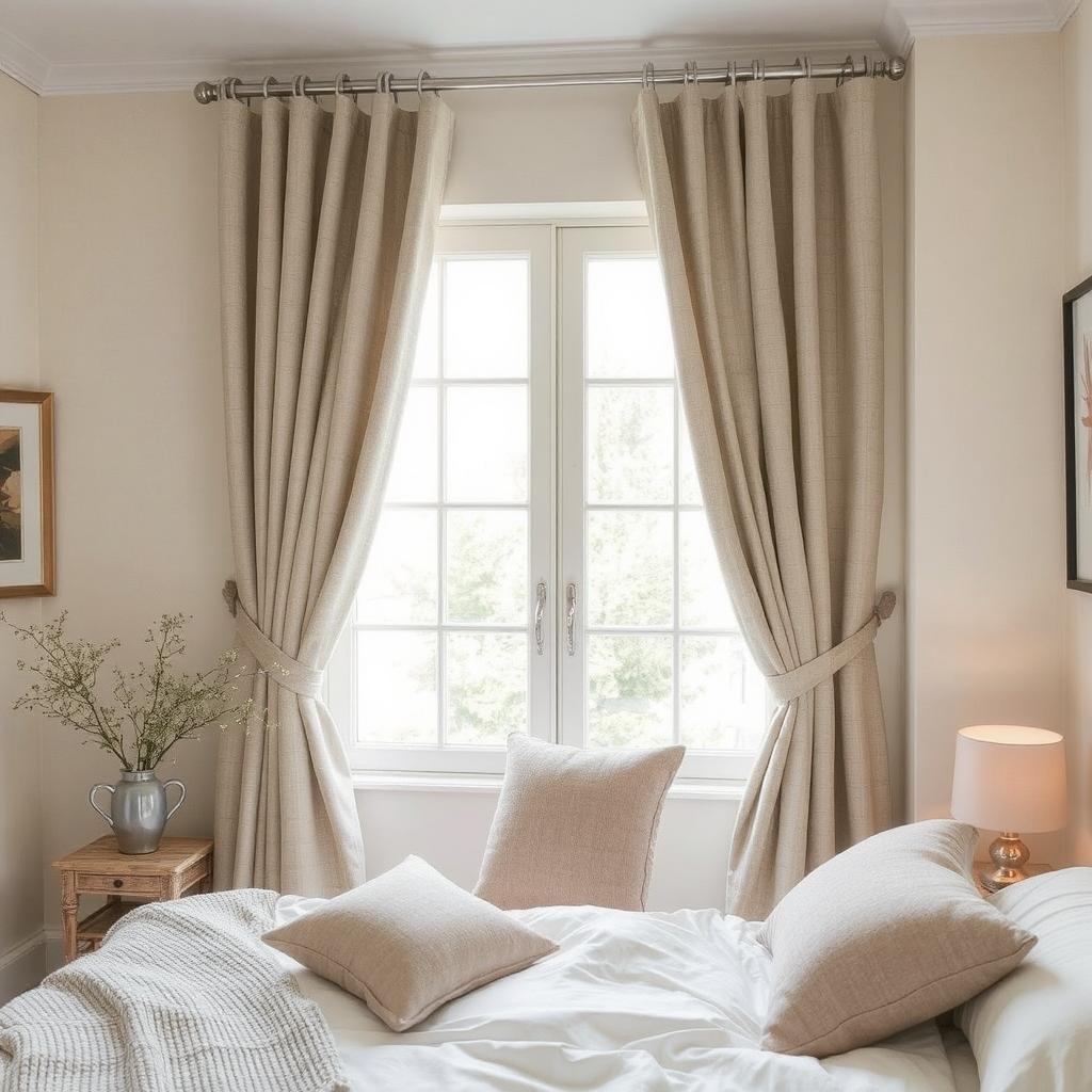 Wool Blend Curtains Pros and cons in bedroom