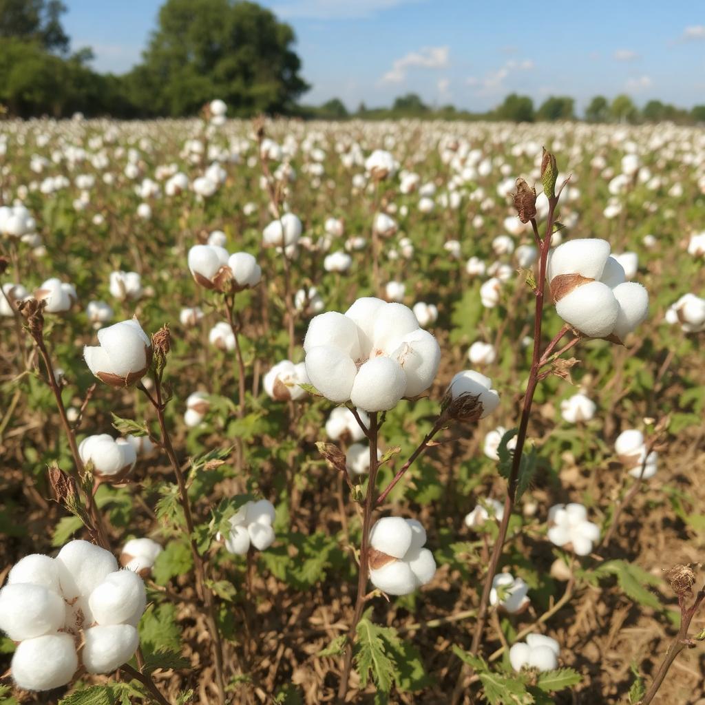 cotton Bedsheet is made from natural cotton plant